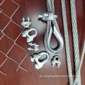 Stalowy kabel walcowany netto GPS2 Rockfall Borping Netting